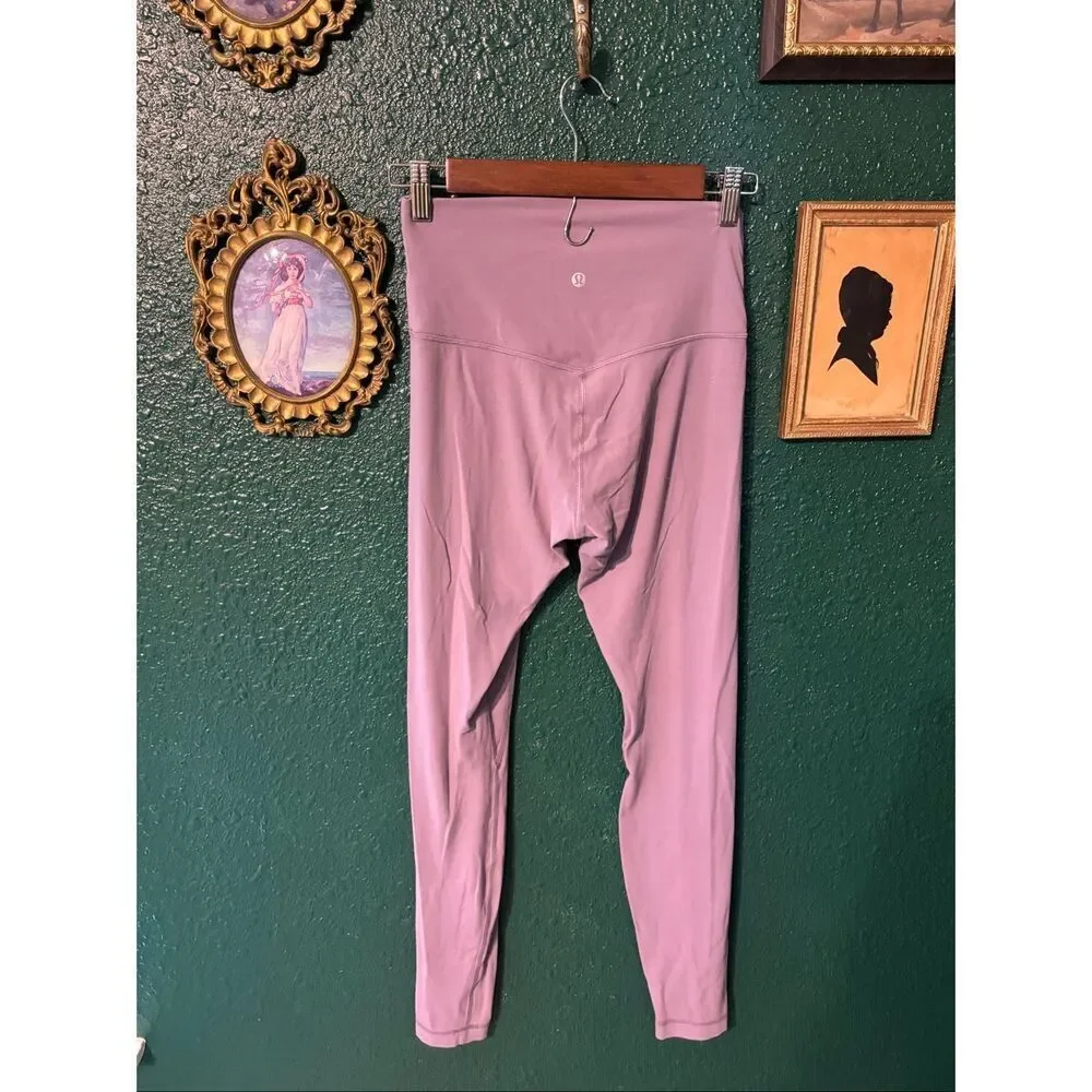 Lululemon Align Leggings Size 6 Purple 28 Inch